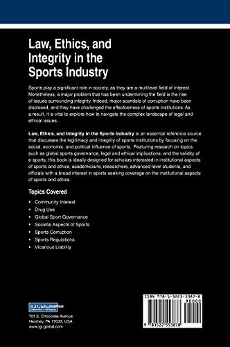 Law, Ethics, and Integrity in the Sports Industry (English, Konstantinos Margaritis) view 3