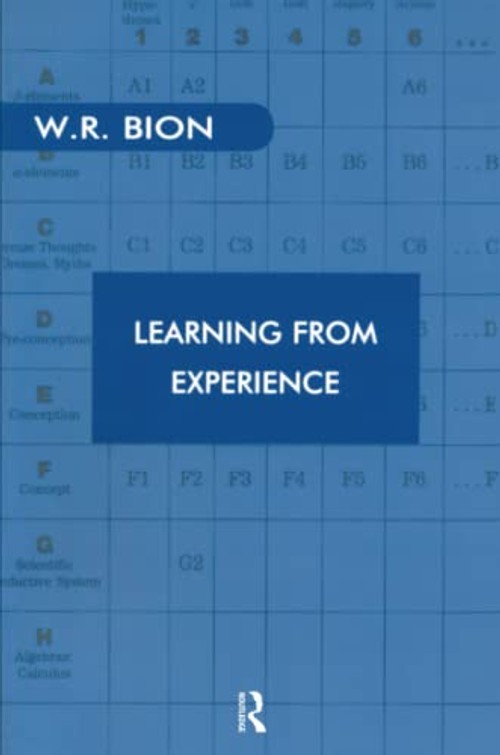 Learning from Experience – Wilfred R. Bion | Routledge Hardcover view 2