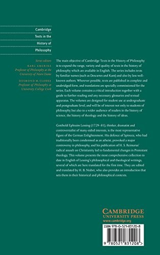 Philosophical and Theological Writings (English, Gotthold Ephraim Lessing | H. B. Nisbet | H. B. Nisbet) view 3