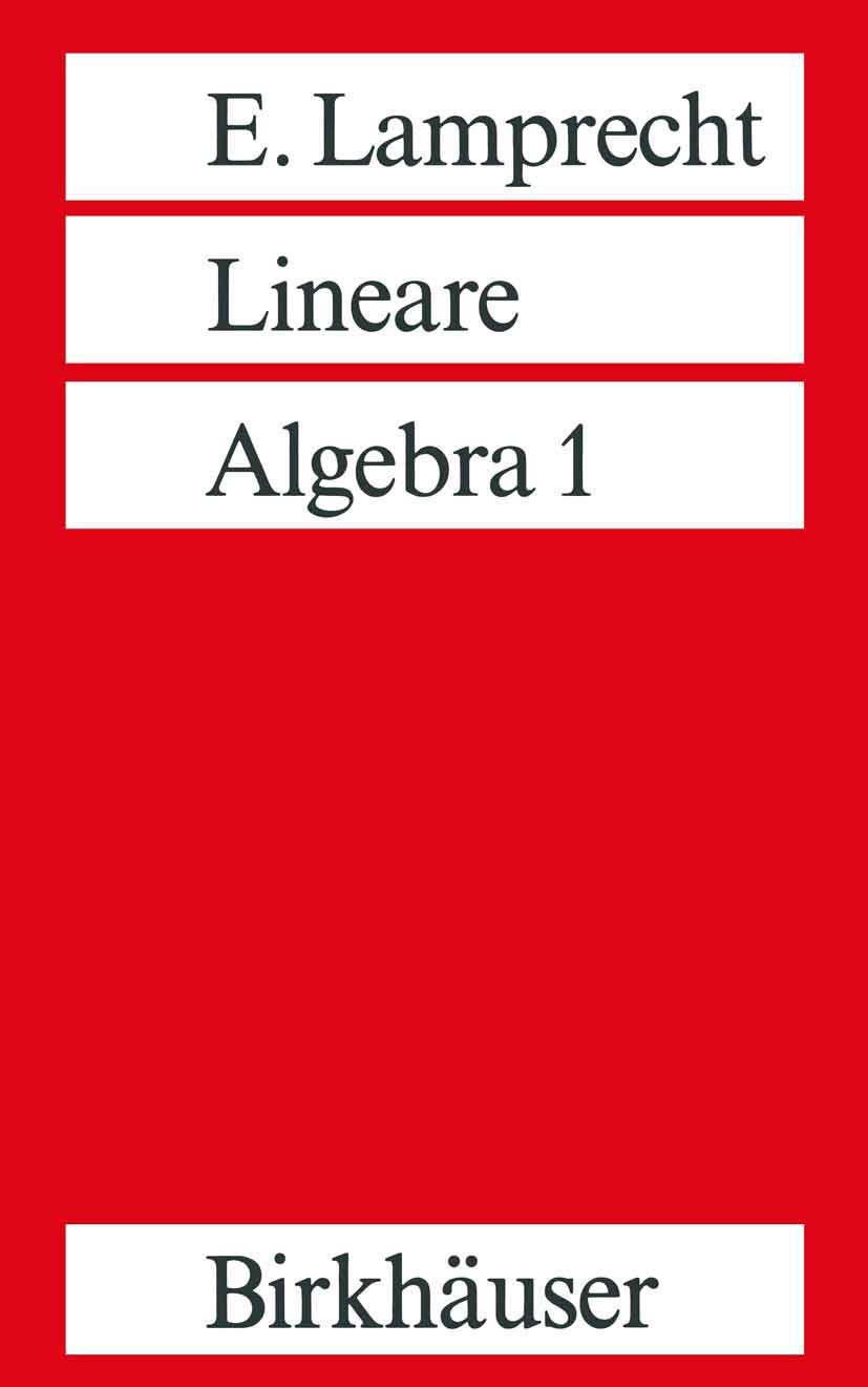 Buy Lineare Algebra 1 — BookShops.in