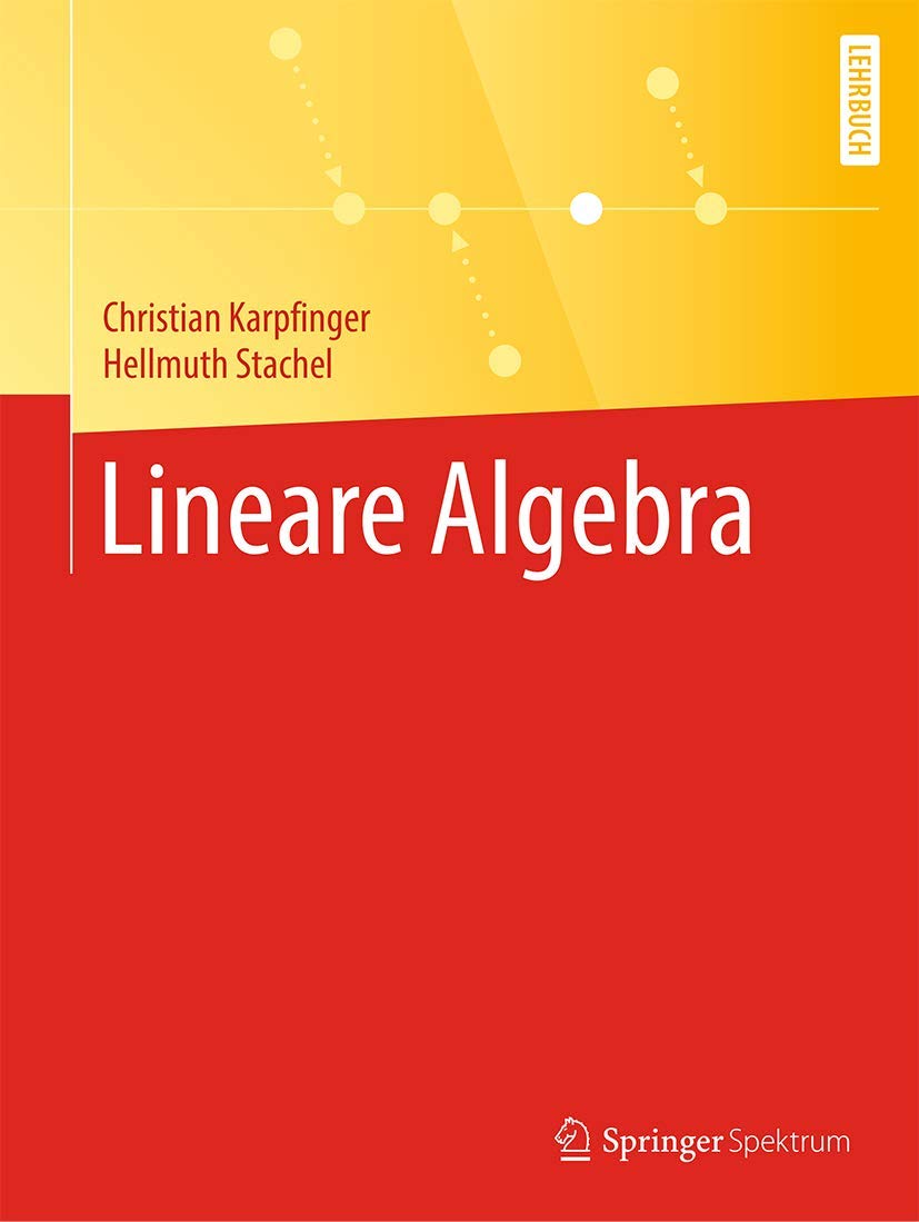 Buy Lineare Algebra — BookShops.in