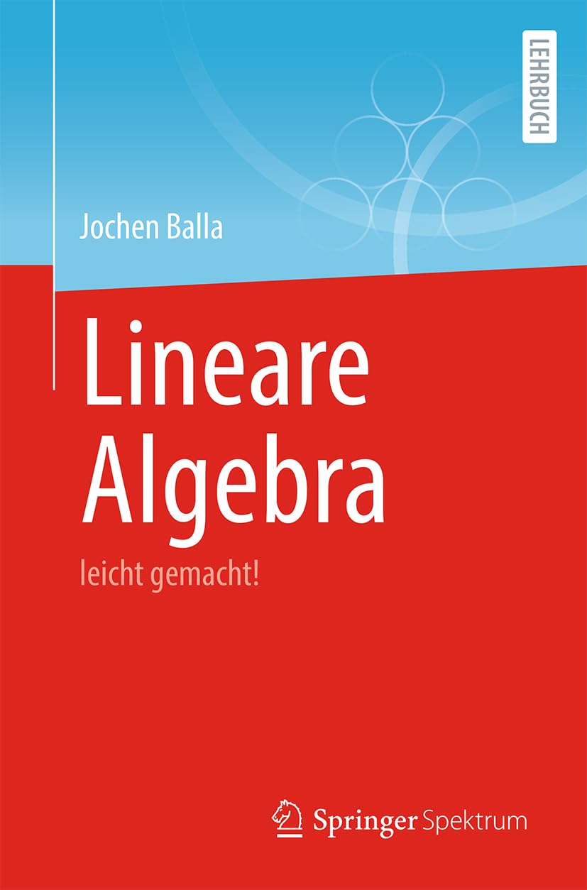 Buy Lineare Algebra: leicht gemacht! — BookShops.in