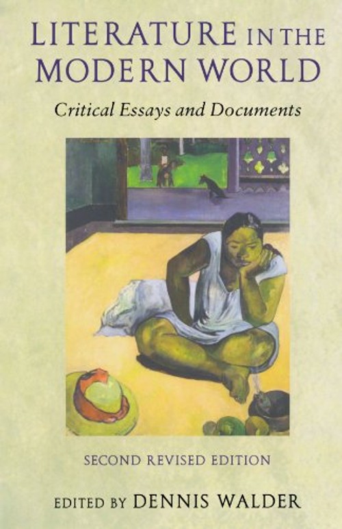 Literature in the Modern World – Dennis Walder – Oxford University Press view 2