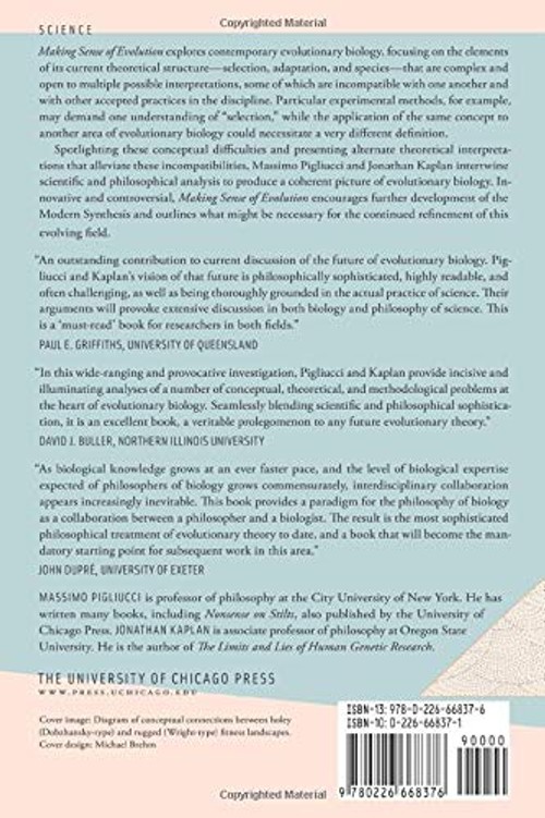 Making Sense of Evolution: The Conceptual Foundations of Evolutionary Biology by Massimo Pigliucci view 3