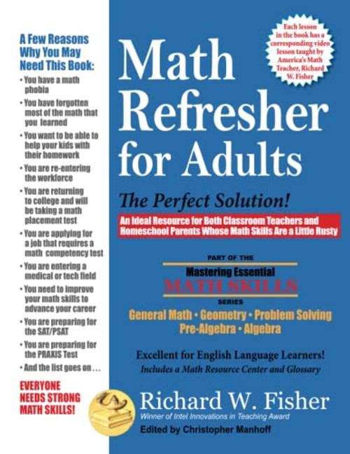 Math Refresher for Adults: The Perfect Solution – Richard W. Fisher view 2