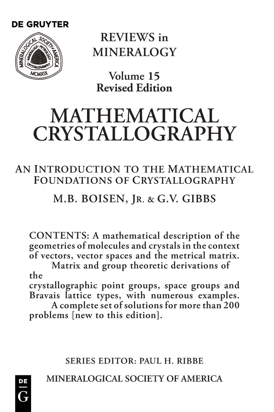 Buy Mathematical Crystallography: An Introduction to the Mathema — BookShops.in
