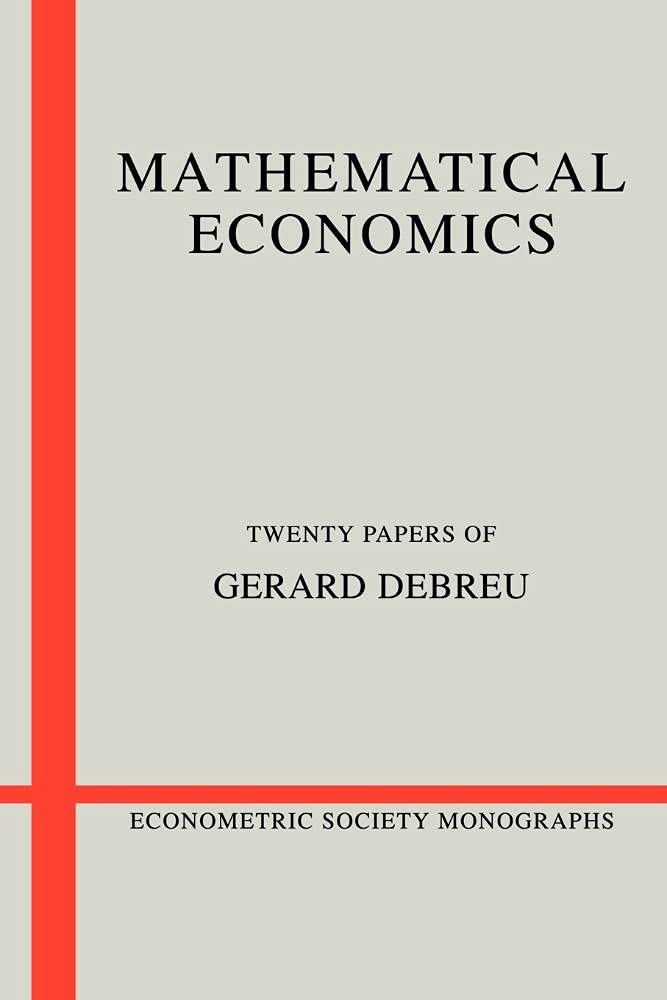 Buy Mathematical Economics by Gerard Debreu — BookShops.in
