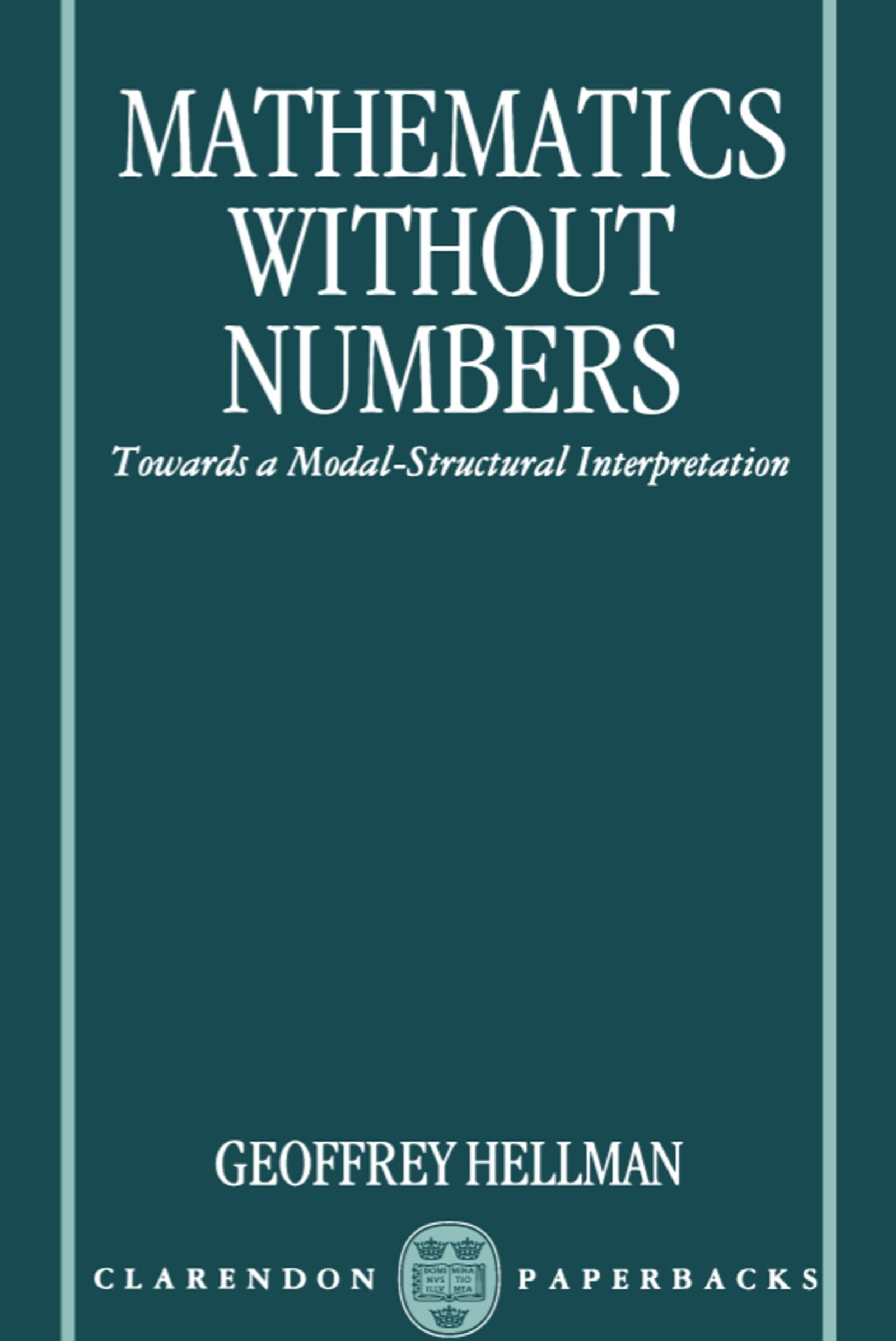 Buy Mathematics Without Numbers by Geoffrey Hellman — BookShops.in