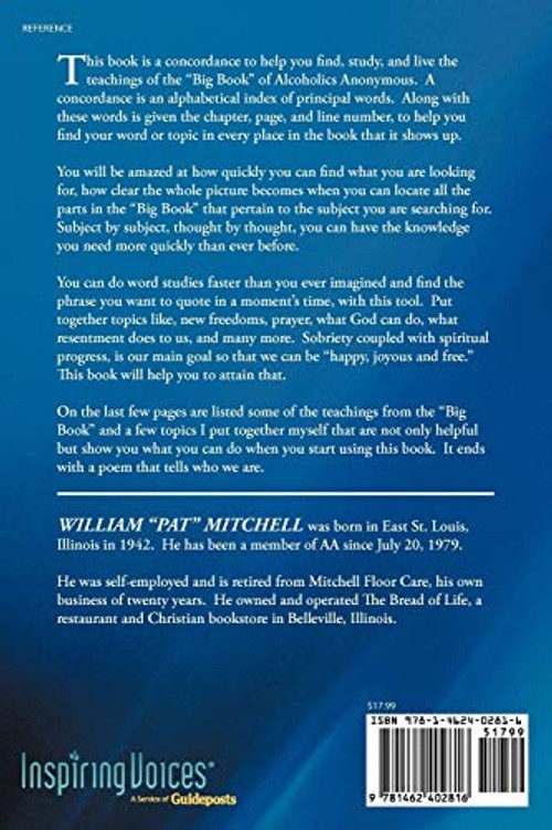 Mitchell's Big Book Concordance – AA Word Index by William P. Mitchell view 3