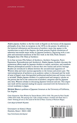 Modern Japanese Aesthetics: A Reader | by Michael F. Marra | Michael F. Marra | ‎ University of Hawai'i Press | ‎ English | ‎ Revised ed. Edition view 3