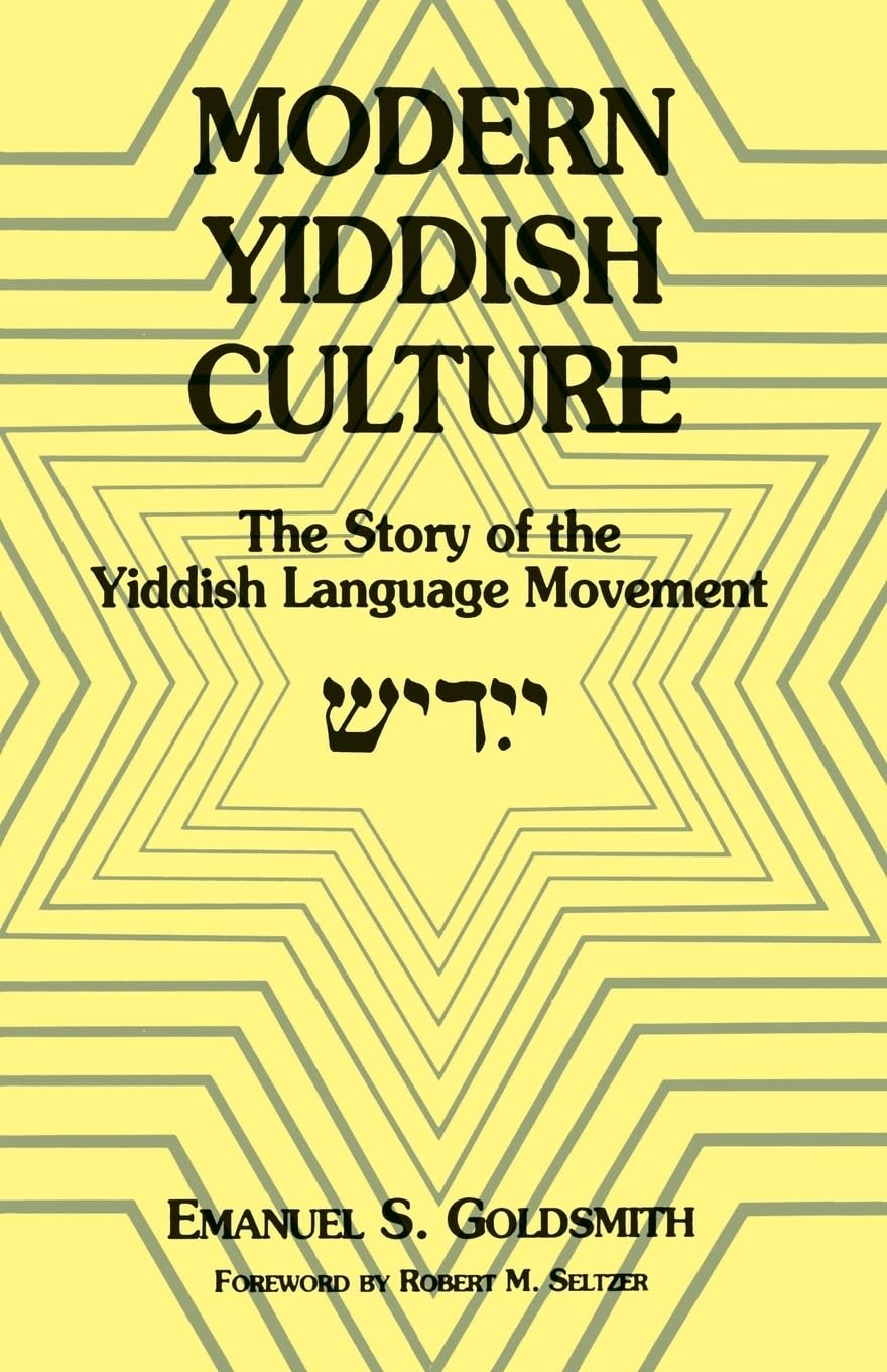 Buy Modern Yiddish Culture by Emanuel Goldsmith — BookShops.in