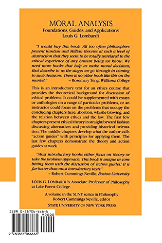 Moral Analysis: Foundations, Guides, and Applications (Suny Philosophy) view 3