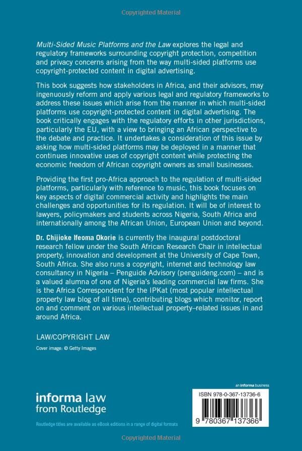 Multi-sided Music Platforms and the Law: Copyright, Law and Policy in Africa view 3