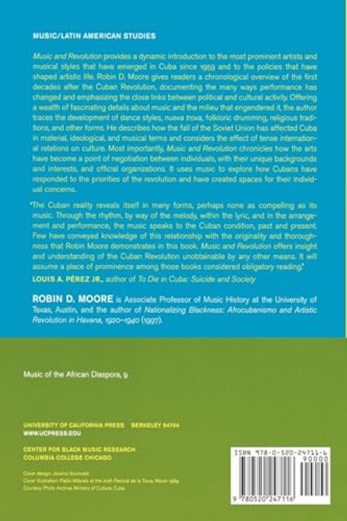 Music And Revolution: Cultural Change in Socialist Cuba – Robin D. Moore view 3