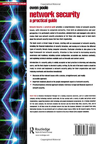 Network Security: A practical guide (Computer Weekly Professional Series) view 3