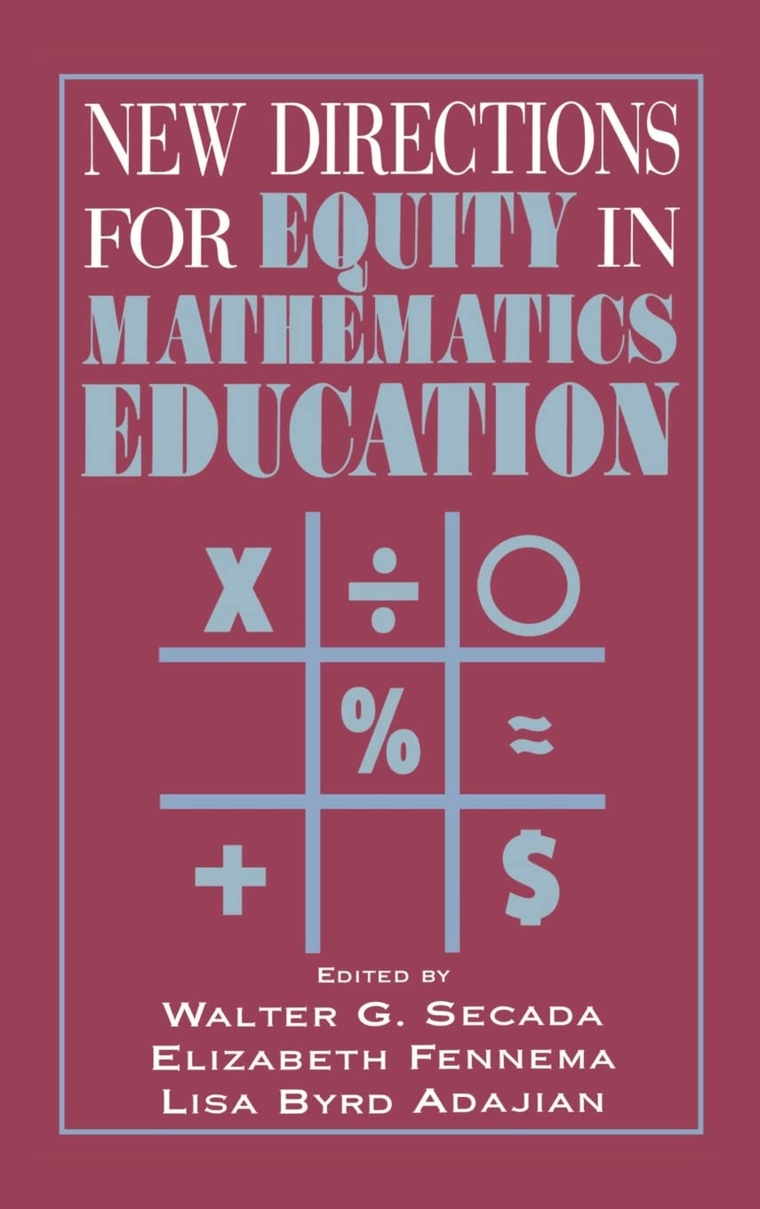 Buy New Directions for Equity in Mathematics Education by Secada — BookShops.in