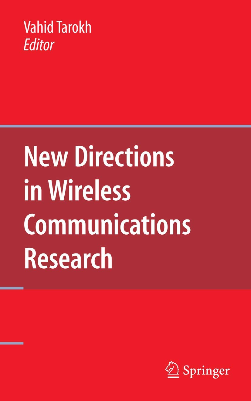 Buy New Directions in Wireless Communications Research by Vahid — BookShops.in