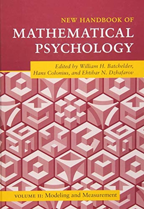 New Handbook of Mathematical Psychology: Modeling and Measurement – Cambridge University Press view 2