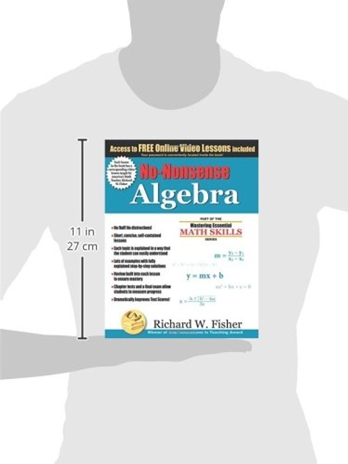 No-Nonsense Algebra by Richard W. Fisher | Math Essentials view 5