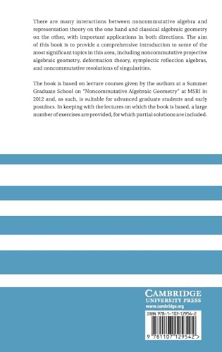 Noncommutative Algebraic Geometry: 64 (Mathematical Sciences Research Institute Publications, Series Number 64) view 3