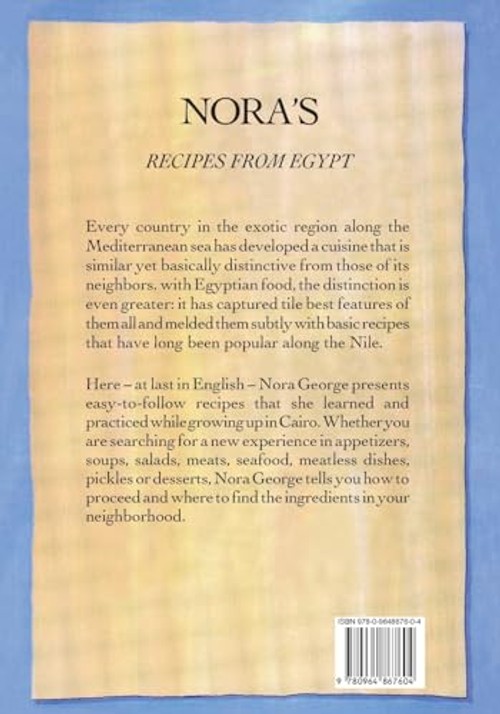 Nora's Recipes from Egypt – George Nora – Egyptian Cookbook view 3