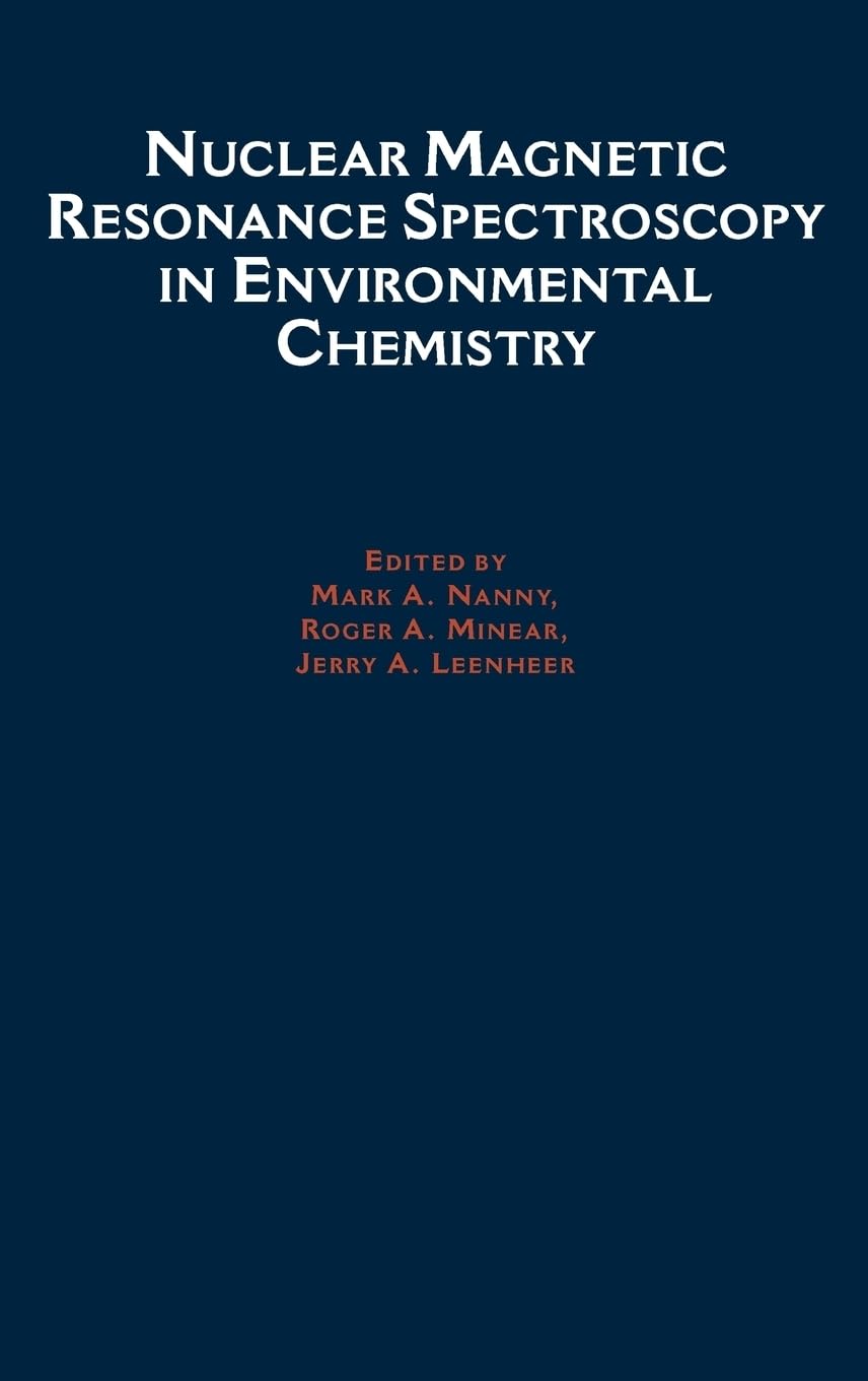 Buy Nuclear Magnetic Resonance Spectroscopy by Nanny — BookShops.in