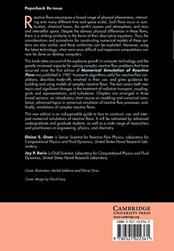 Numerical Simulation of Reactive Flow: Second Edition | by Elaine S. Oran | Jay P. Boris | Oran Elaine S. | ‎ Cambridge University Press | ‎ English | ‎ 2nd Edition view 3