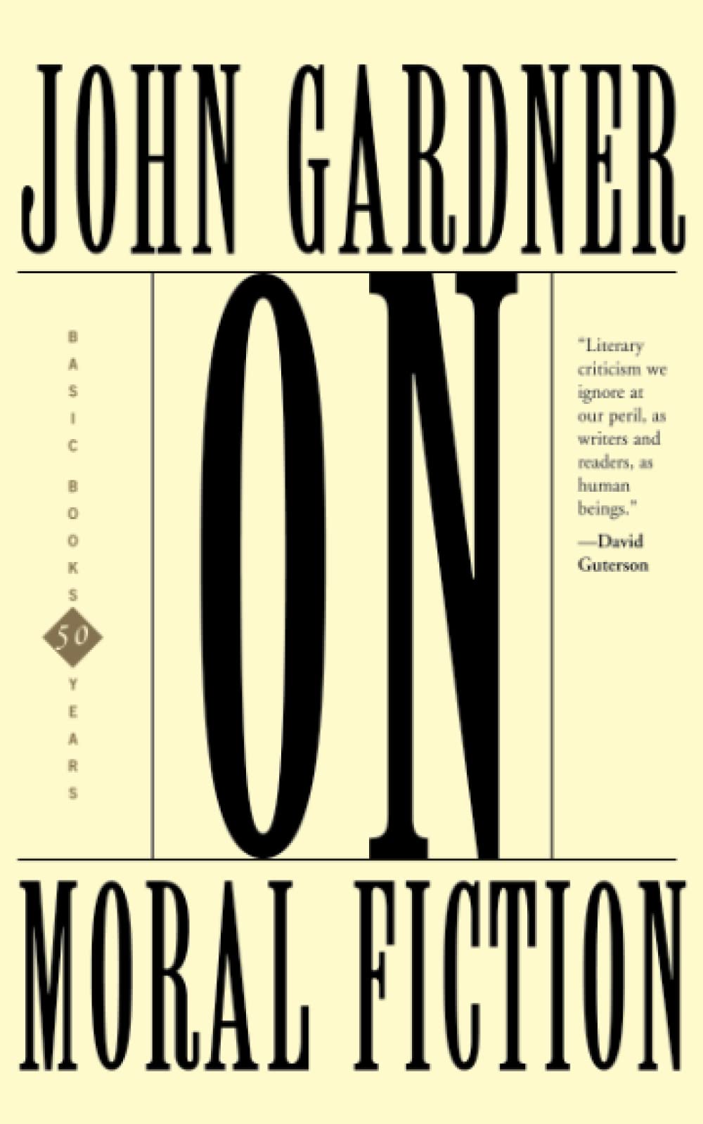 Buy On Moral Fiction by John Gardner – Literary Criticism — BookShops.in
