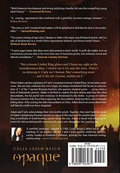 Opaque: Scion Saga – Young Adult Fantasy by Calix Leigh-Reign view 3