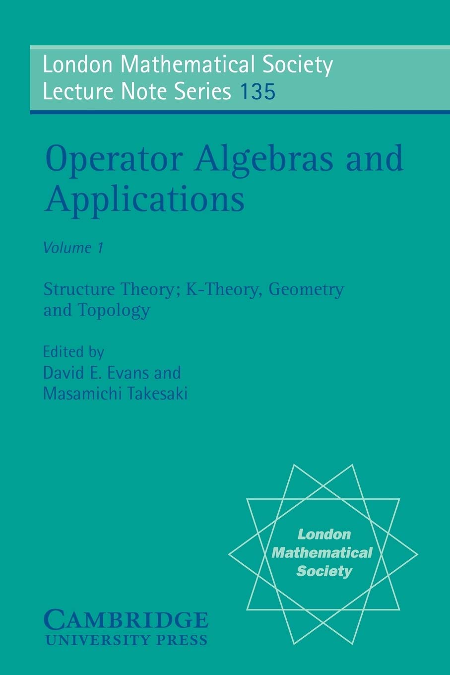 Buy Operator Algebras and Applications by David E. Evans — BookShops.in