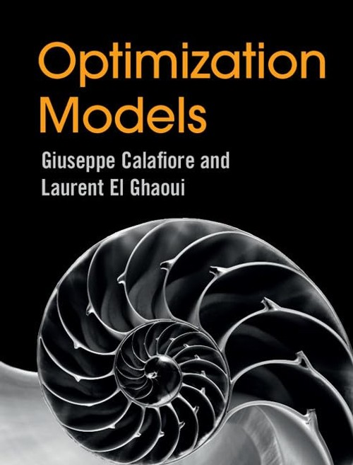 Buy Optimization Models by Giuseppe C. Calafiore — BookShops.in
