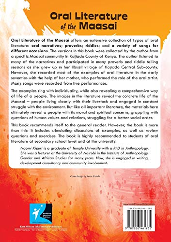 Oral Literature of the Maasai view 3