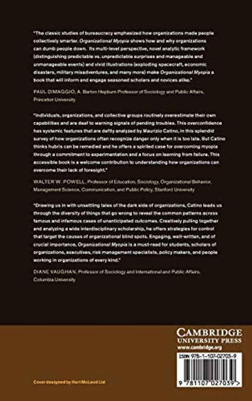 Organizational Myopia: Understanding Blind Spots in Decision-Making by Maurizio Catino view 3