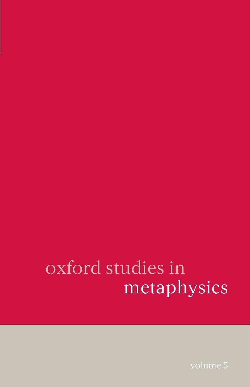 Buy Oxford Studies in Metaphysics: by Dean Zimmerman — BookShops.in