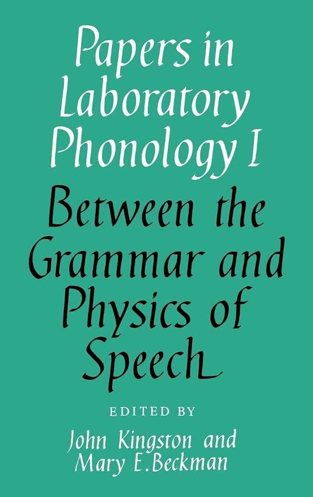Buy Papers in Laboratory Phonology by John Kingston — BookShops.in