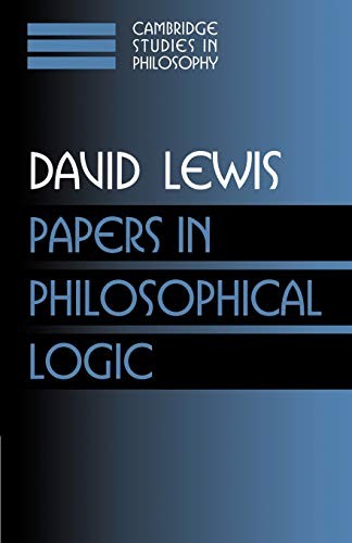 Papers in Philosophical Logic (English, David Lewis | Ernest Sosa | Jonathan Dancy) view 2