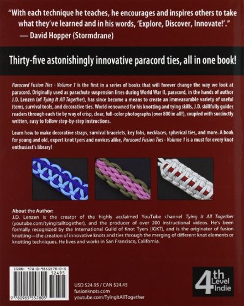 Paracord Fusion Ties - Creative Knotting Guide view 3