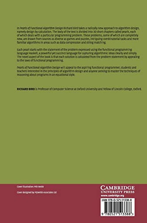 Pearls of Functional Algorithm Design – Richard Bird – Cambridge University Press view 3
