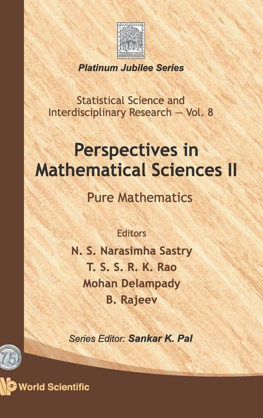 Buy Perspectives in Mathematical Sci II.(V8) (English, Al N S Narasimha Sastry Et) — BookShops.in