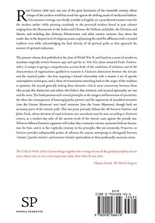 Perspectives on Initiation – René Guénon – Sophia Perennis view 3