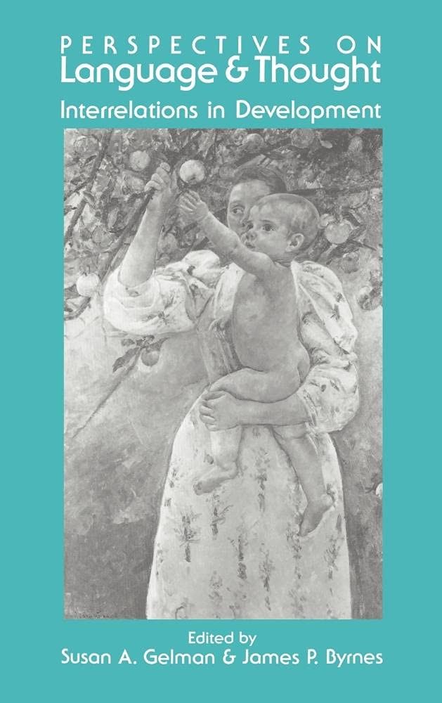 Buy Perspectives on Language and Thought (English, Susan a. Gelman | James P. Byrnes | Gelman Susan a.) — BookShops.in