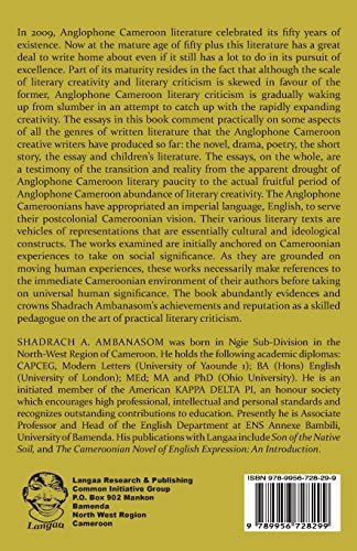 Perspectives on Written Cameroon Literature in English view 3
