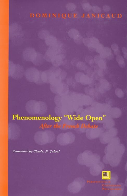 Buy Phenomenology "Wide Open": After The French Debate: 42 (Perspectives in Continental Philosophy) — BookShops.in