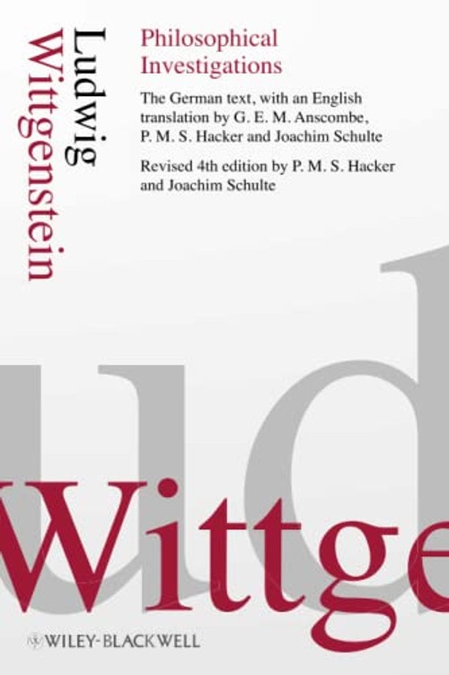 Philosophical Investigations - Ludwig Wittgenstein - Blackwell Hardcover view 2