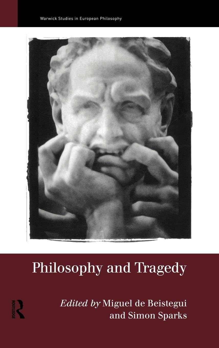 Buy Philosophy and Tragedy by Simon Sparks — BookShops.in