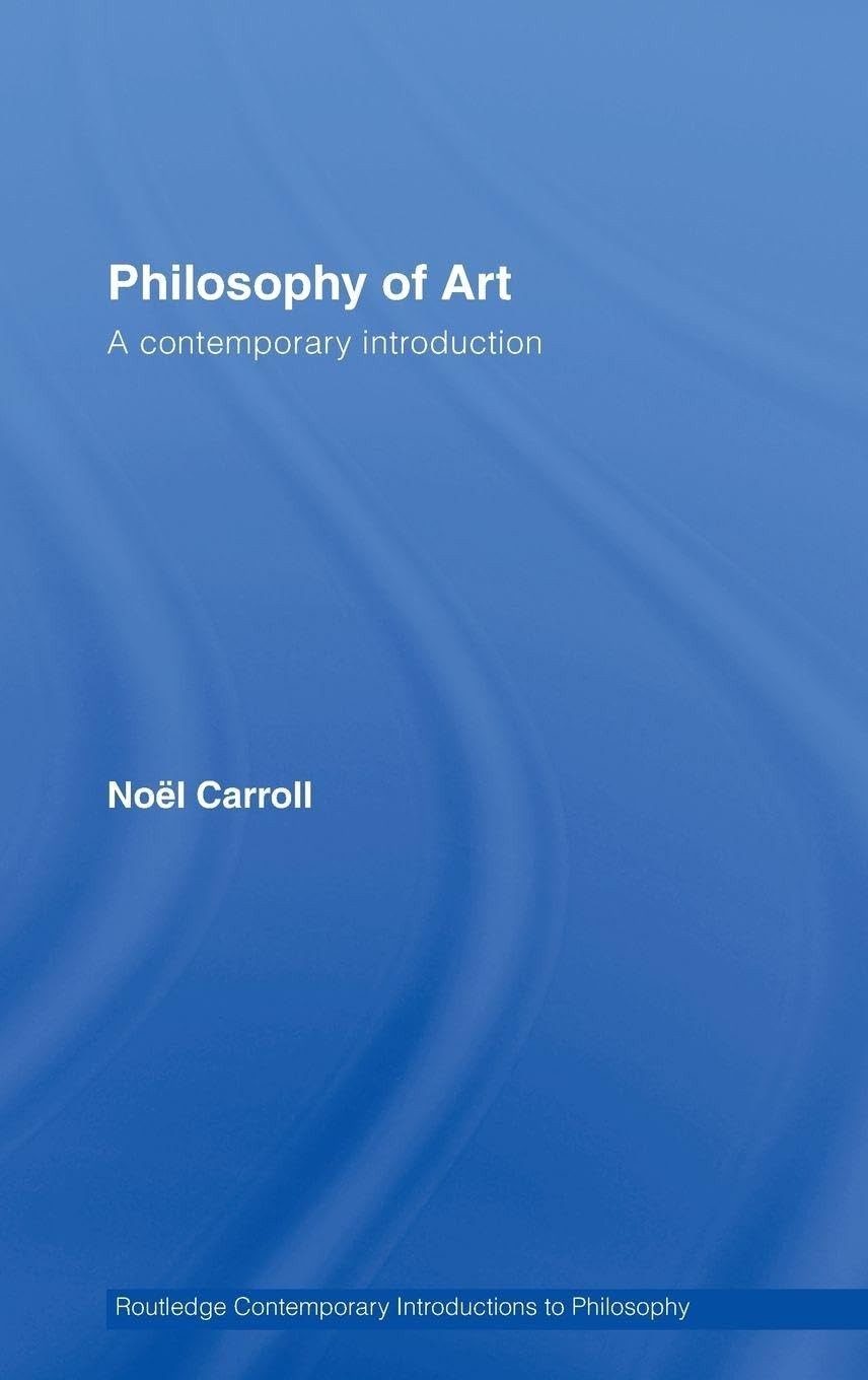 Buy Philosophy of Art (English, Noël Carroll) — BookShops.in