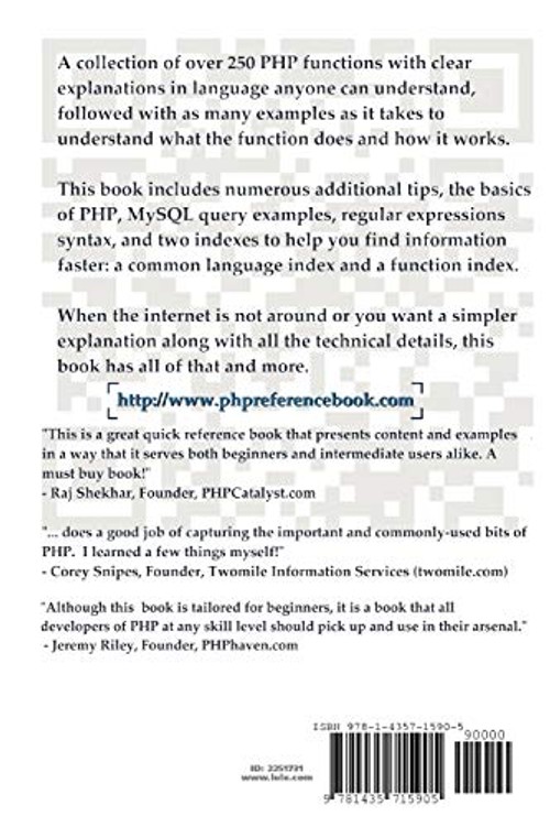 PHP Reference: Beginner to Intermediate PHP5 by Mario Lurig view 3