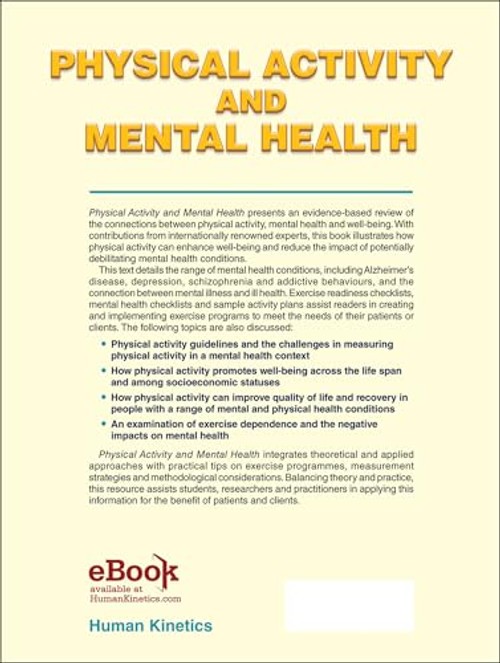 Physical Activity and Mental Health by Angela Clow - Human Kinetics Publishers view 3