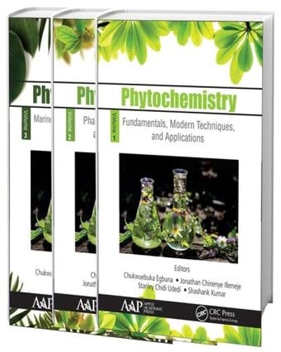 Buy Phytochemistry, 3-Volume Set: Volume 1: Fundamentals, Modern Techniques, and Applications; Volume 2: Pharmacognosy, Nanomedicine, and Contemporary ... Industrial Applications, and Recent Advances — BookShops.in