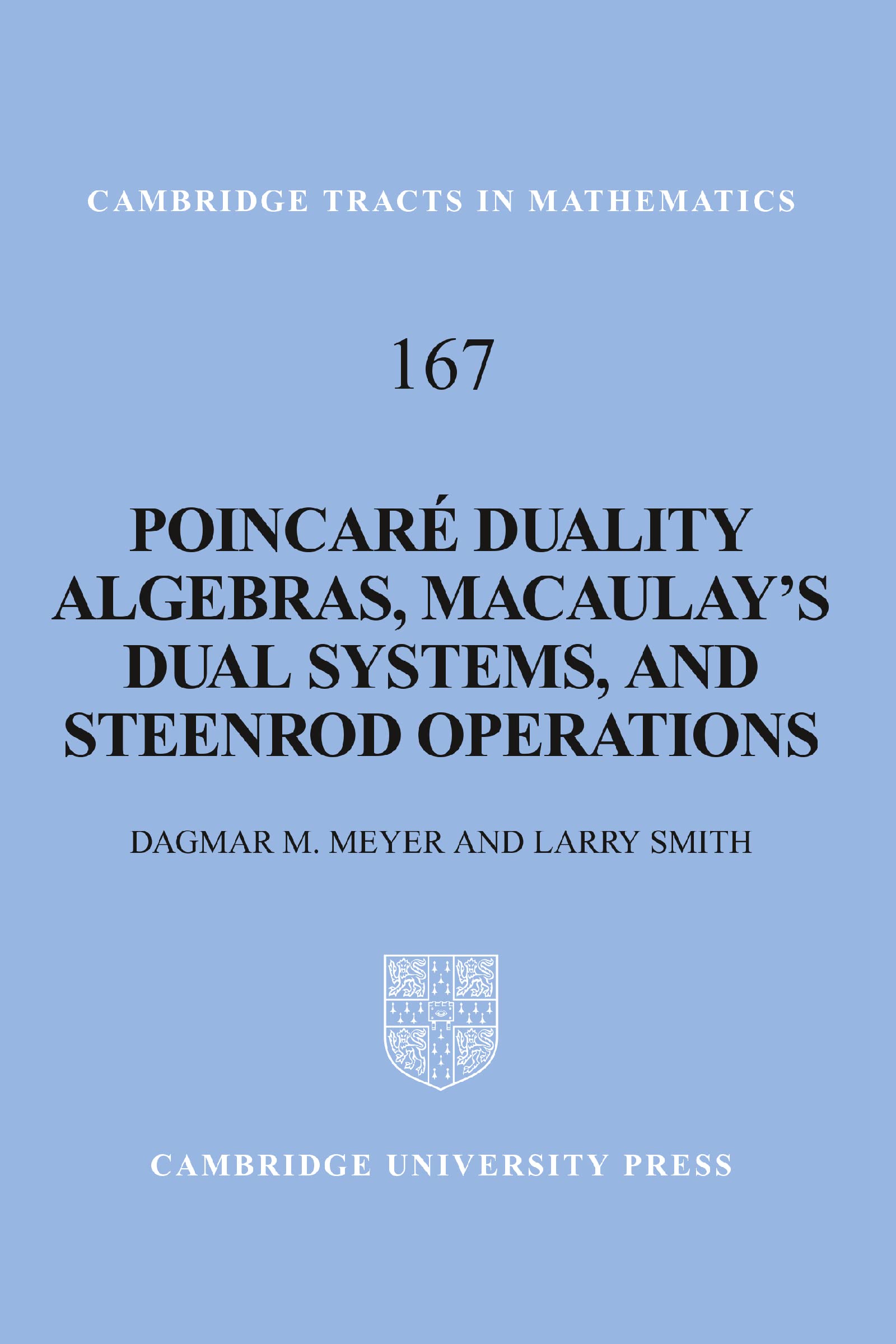 Buy Poincaré Duality Algebras by Dagmar M. Meyer – Math — BookShops.in